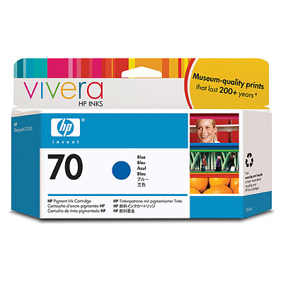 Mực in HP 70 130-ml Blue Ink Cartridge (C9458A)